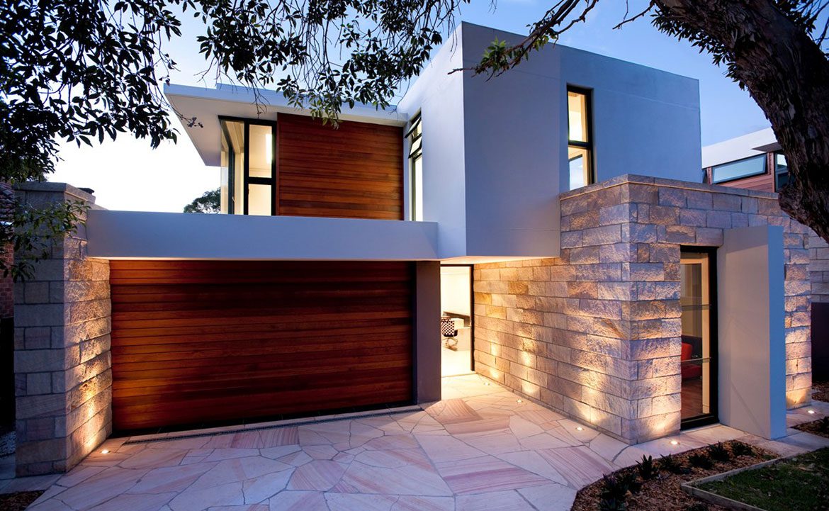 Castlecrag Twin Houses - by Manolev & Associates Architects